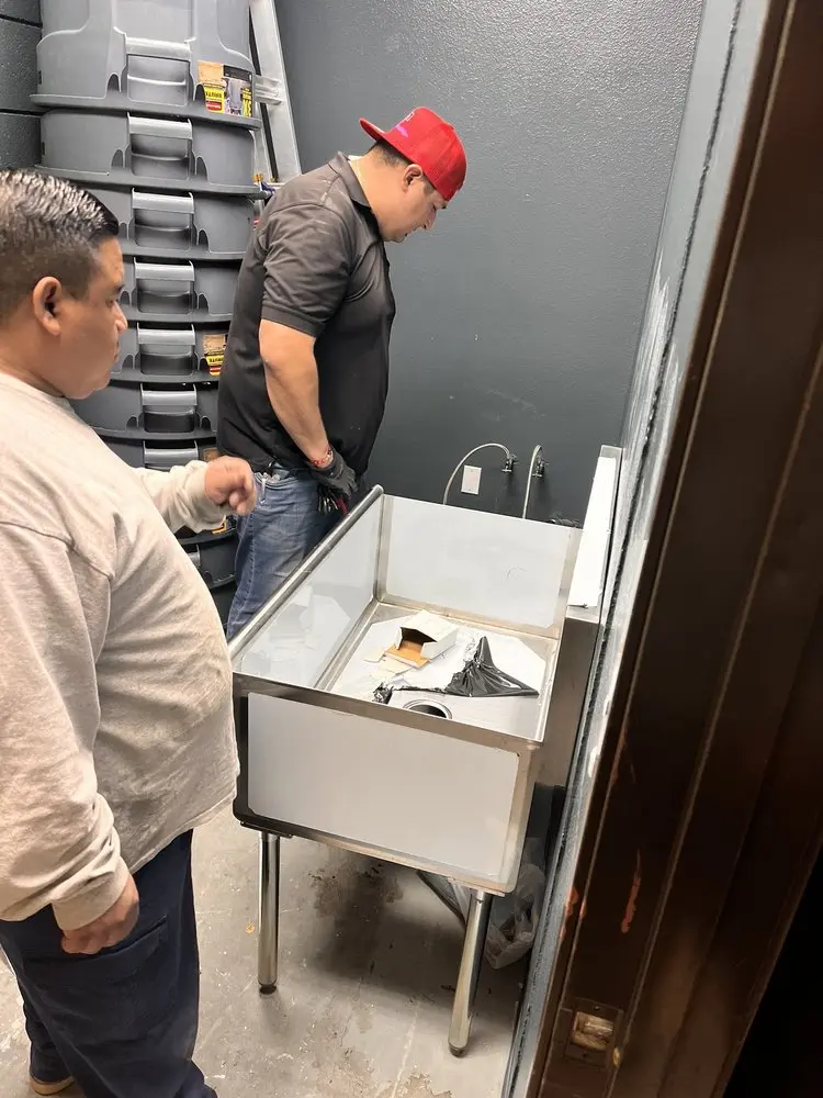Commercial plumbing and sink installation in Platts Mills