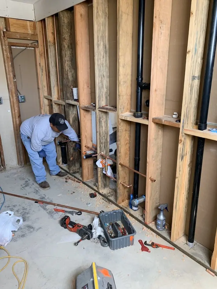 Commercial rough-in plumbing for Gas Line Repair in Platts Mills
